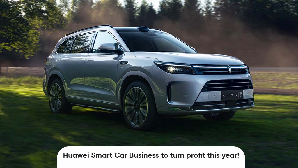 Huawei Smart Car business profit