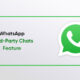 WhatsApp manage third-party chats