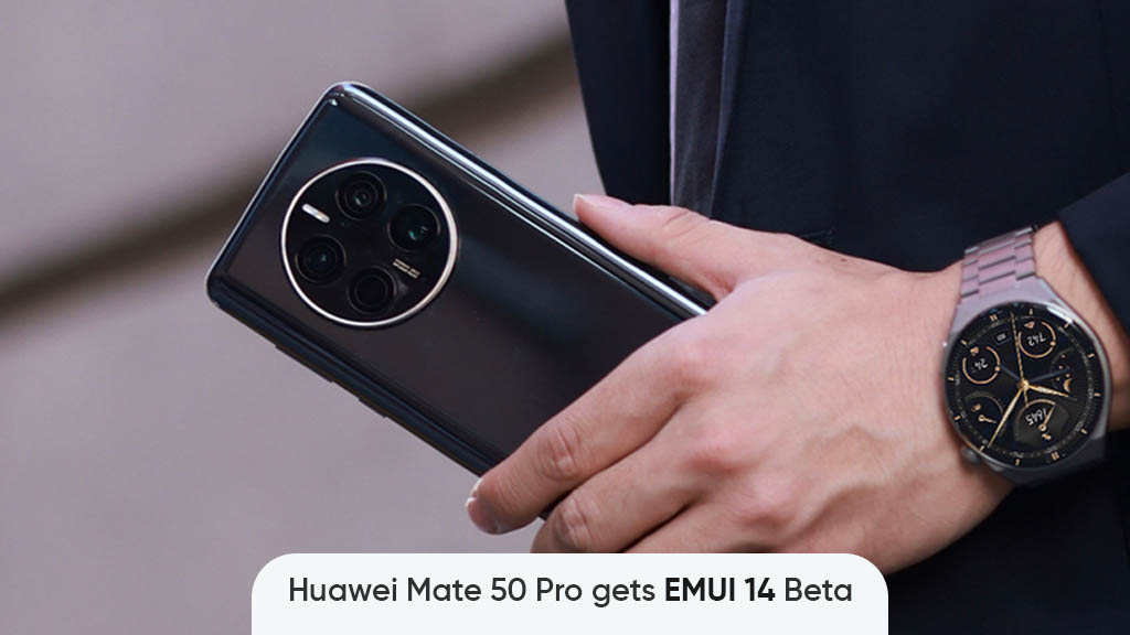 Huawei Mate 50 Pro EMUI 14 beta