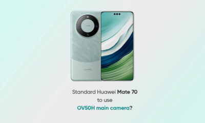 Standard Huawei Mate 70 OV50H camera