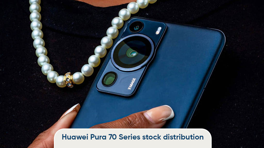 Huawei Pura 70 series stock volume