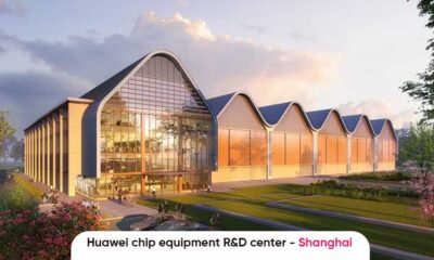 Huawei chip R&D center Shanghai