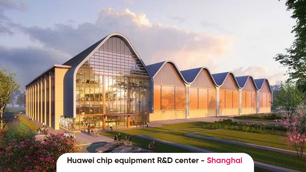 Huawei chip R&D center Shanghai