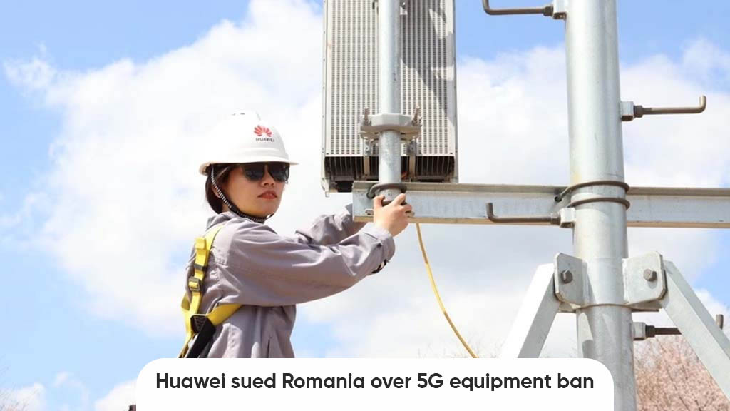 Huawei Romania 5G network equipment