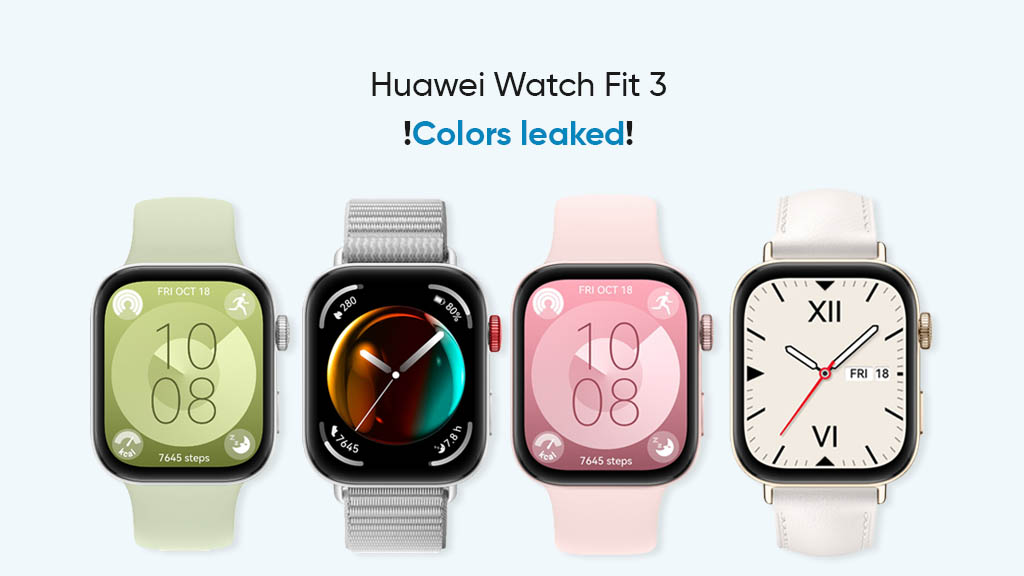 Huawei Watch Fit 3 color