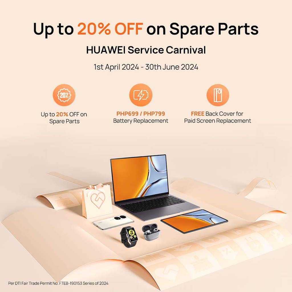 Huawei Service Carnival Philippines spare parts