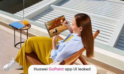 Huawei GoPaint app UI