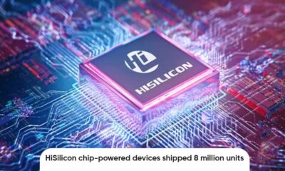 Huawei HiSilicon Q1 2024 global chip market
