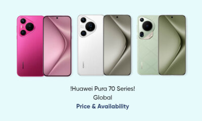 Huawei Pura series global price