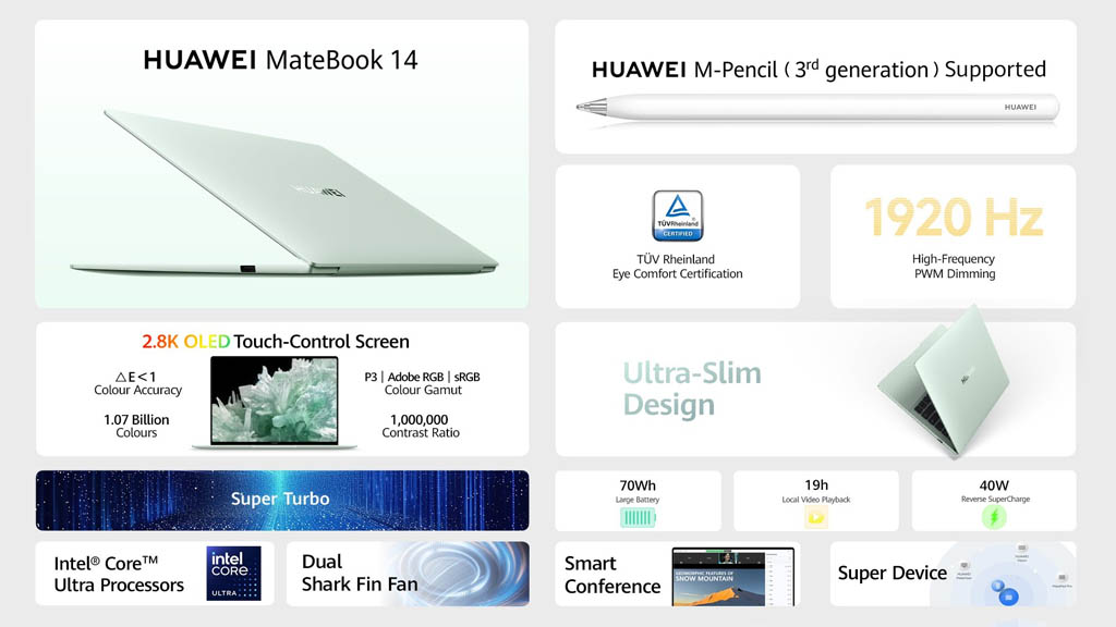Huawei MateBook 14 2024 launched