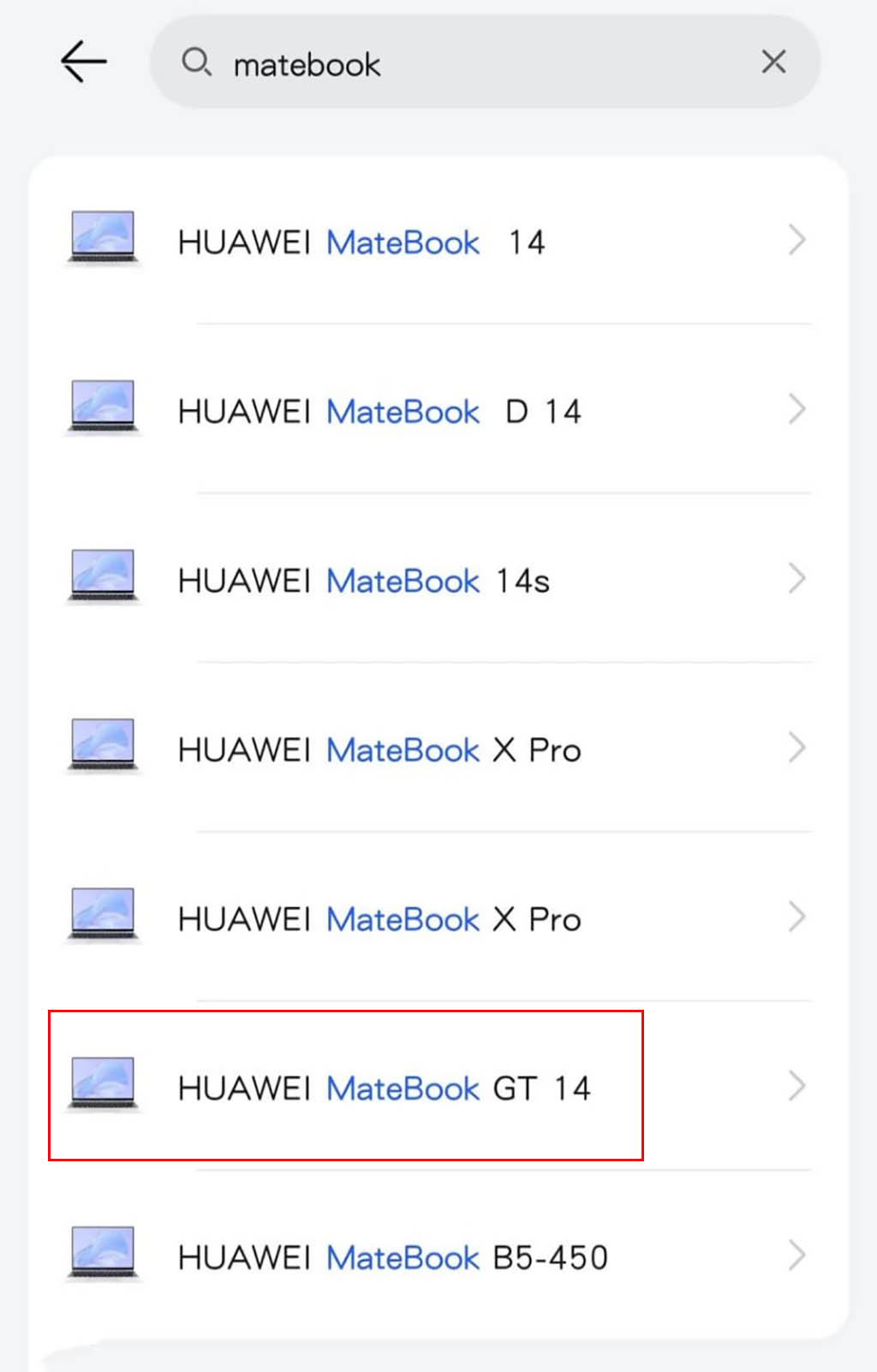 Huawei MateBook GT 14 AI Life app