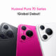 Huawei Pura 70 global debut
