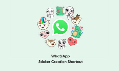 WhatsApp sticker creation shortcut