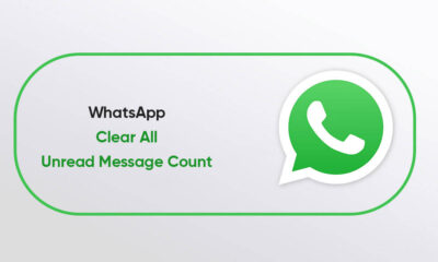 WhatsApp unread message count feature