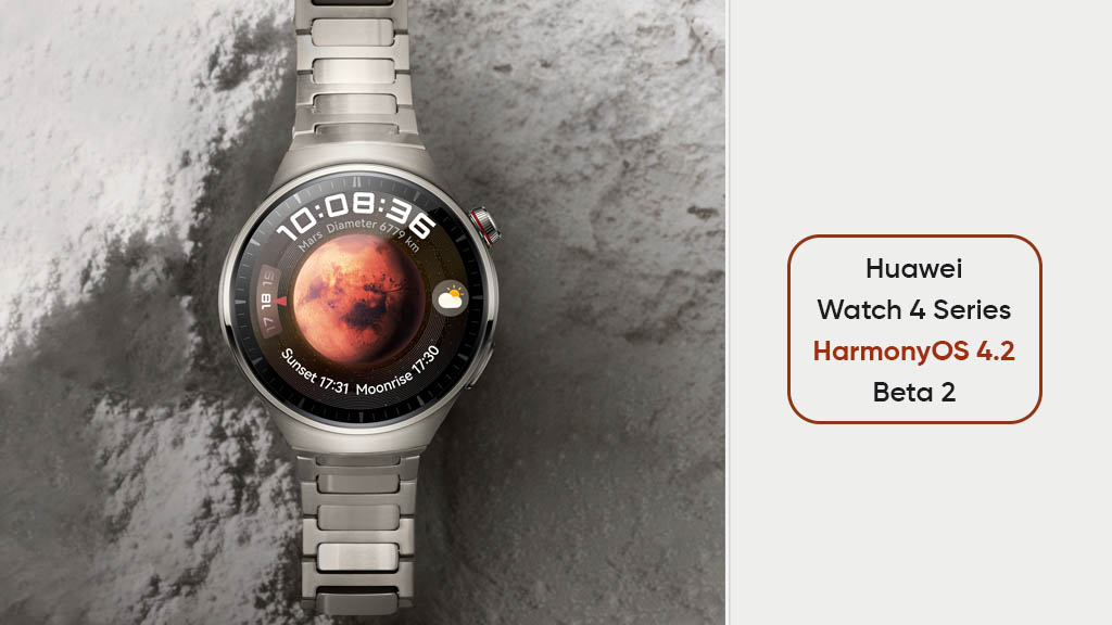 Huawei Watch 4 sequence installs HarmonyOS 4.2 beta 2 replace
